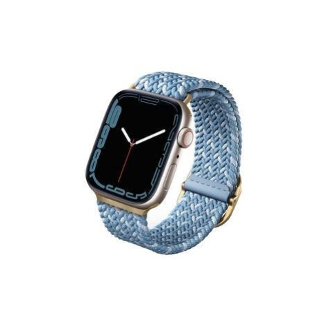 UNIQ Aspen Designer Edition řemínek pro Apple Watch 41/40/38mm Cerulean Blue
