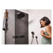 Hansgrohe 26865670 - Sprchová hlavice 130, 3 proudy, EcoSmart, matná černá