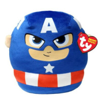 Meteor TY Squishy Beanies Marvel CAPTAIN AMERICA, 22 cm (1)