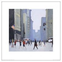 Umělecký tisk New York - 5th Avenue, (40 x 40 cm)