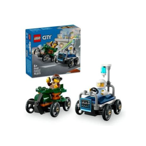 Lego City 60459 Závodní balíček: Letadlo vs. Nemocniční lůžko