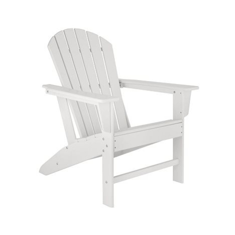 Tectake Zahradní židle, bílá/bílá