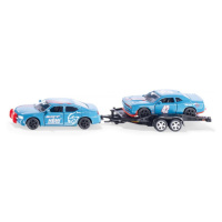 SIKU Super 2565 Dodge Charger se závodním autem na vleku 1:55