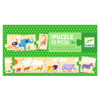 Puzzle - Od nejmenšího k největšímu - 10 ks