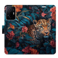 iSaprio Flip pouzdro Flower Jaguar 02 pro Xiaomi 11T / 11T Pro