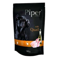 Piper Adult kapsička pro psy s křepelkou 500g