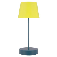 Žluto-modrá LED stmívatelná stolní lampa (výška 33,5 cm) Oscar – Remember