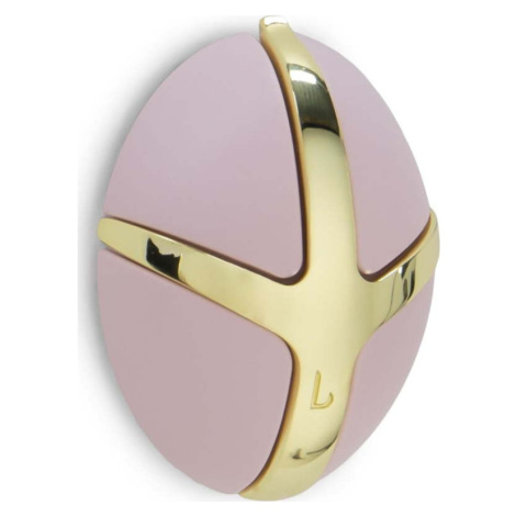 Světle růžový nástěnný háček Tick – Spinder Design