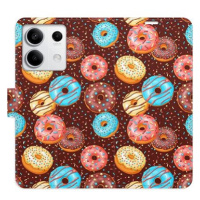 iSaprio flip pouzdro Donuts Pattern pro Xiaomi Redmi Note 13 5G