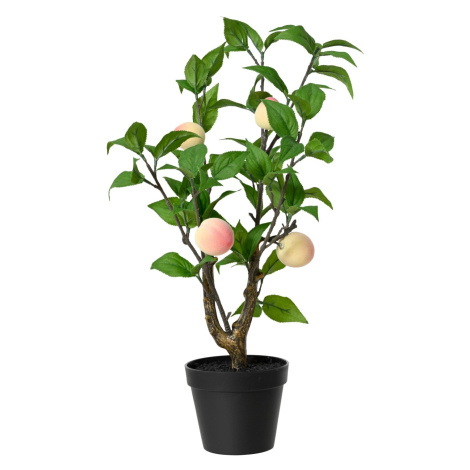 Umělá květina broskvoň v květináči, pr. 36 x 48 cm