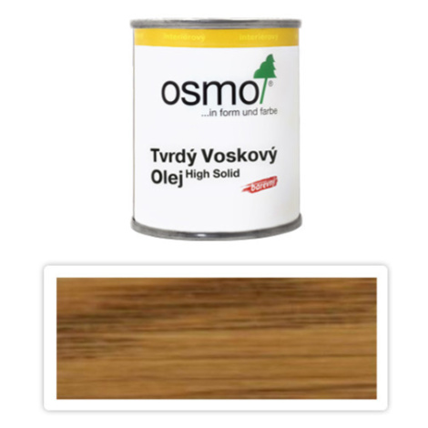 OSMO Tvrdý voskový olej barevný pro interiéry 0.125 l Jantar 3072