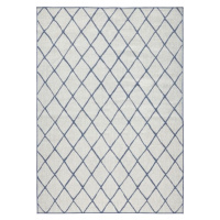 NORTHRUGS - Hanse Home koberce Kusový koberec Twin-Wendeteppiche 103119 blau creme – na ven i na