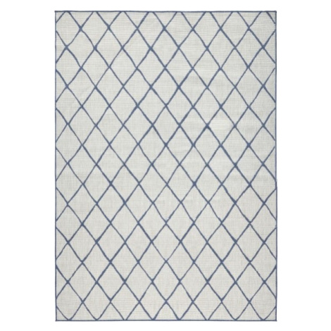 NORTHRUGS - Hanse Home koberce Kusový koberec Twin-Wendeteppiche 103119 blau creme – na ven i na