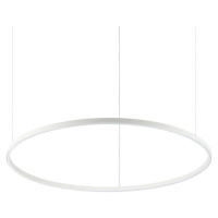 LED Závěsné svítidlo Ideal Lux Oracle Slim D90 Bianco 229478 48W 3000lm IP20 90cm bílé