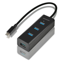 AXAGON HUE-S2C USB-C 4-Port USB 3.0 CHARGING hub