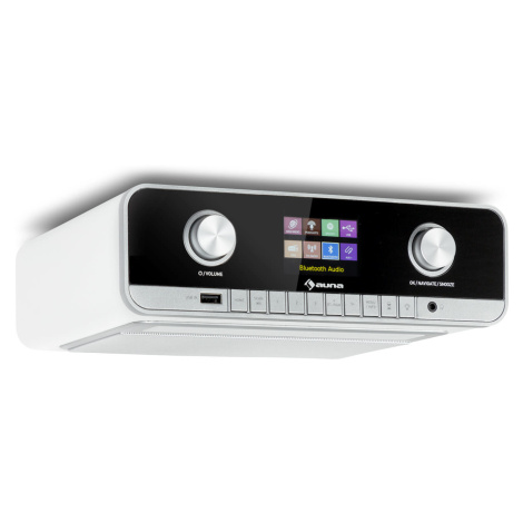 Auna Connect Soundchef MKII, vestavěné kuchyňské rádio, internetové rádio, DAB+, UKW, 2x3" repro