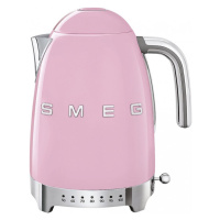 Rychlovarná konvice Smeg 50's style KLF04PKEU / regulace teploty / 1,7 l / 2400 W / pastelově rů