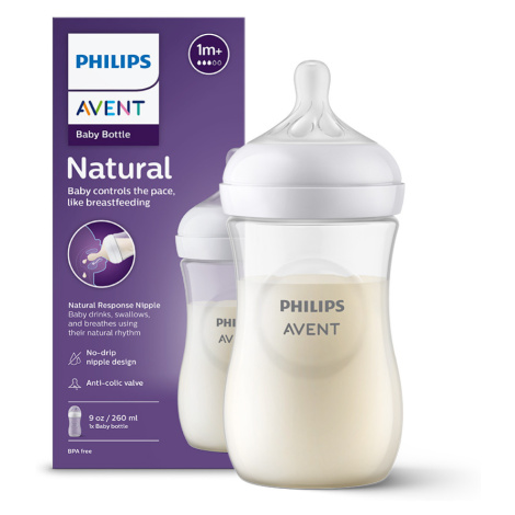 Láhev Avent Natural Response 260 ml +1m