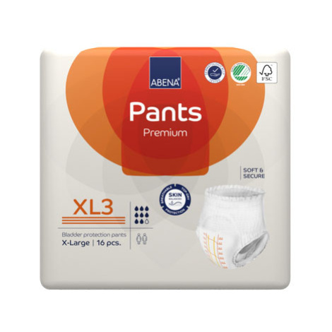 Abena Pants Medium XL3 inkontinenční kalhotky 16 ks