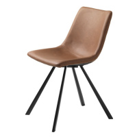 Furniria Designová židle Claudia světlehnědá