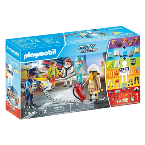 Playmobil 71400 my figures: záchranáři