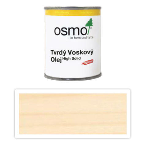 OSMO Tvrdý voskový olej barevný pro interiéry 0.125 l Bílý 3040