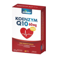 VITAR Koenzym Q10 60mg + Selen + Vitamin E + Thiamin 60 kapslí