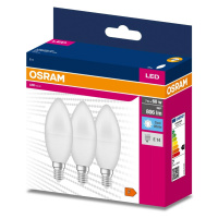 3PAK LED žárovka LED E14 B35 7W = 60W 806lm 4000K Neutrální 200° OSRAM VALUE