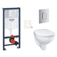 Závěsný wc set do lehkých stěn / předstěnová montáž Grohe Bau Ceramic SIKOGRSBAUA