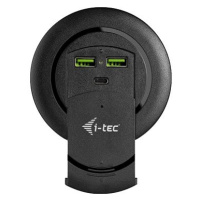 i-tec Built-in Desktop Fast Charger, USB-C PD 3.0 + 3x USB 3.0 QC3.0, 96 W