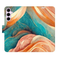 iSaprio Flip pouzdro Blue and Orange pro Samsung Galaxy A35 5G