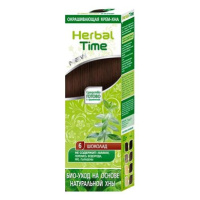 Herbal Time Henna přírodní barva na vlasy 6 Čokoláda 75 ml