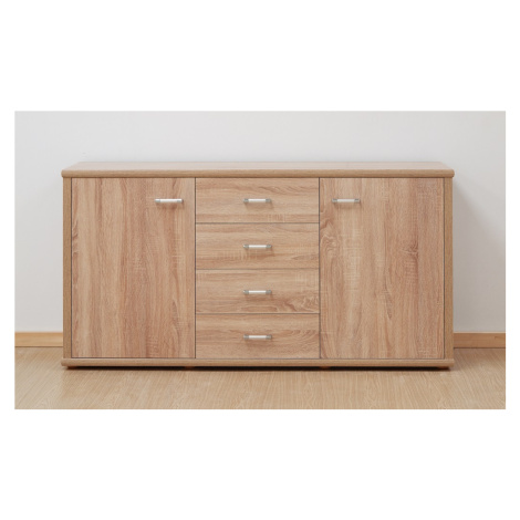 Komoda BMB Kombi standard imitace dřeva Dekor: Ořech Aida