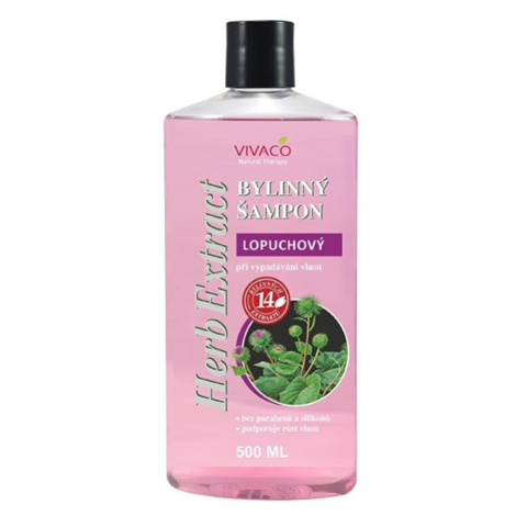 Vivaco Herb extrakt Bylinný šampon Lopuch HERB EXTRACT 500 ml