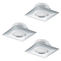 Eglo Eglo 95802 - SADA 3x LED podhledové svítidlo PINEDA 1xLED/6W/230V