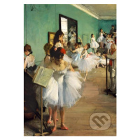 Degas - The Dance Class, 1874 - puzzle z kategorie Umělecké