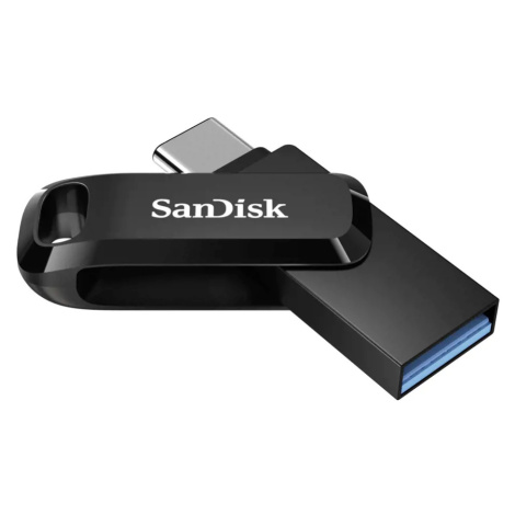 SanDisk Ultra Dual Drive Go/64GB/USB 3.1/USB-A + USB-C/Černá