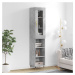 vidaXL Skříň highboard betonově šedá 34,5x34x180 cm kompozitní dřevo