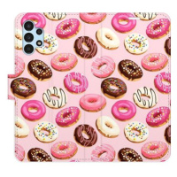 iSaprio flip pouzdro Donuts Pattern 03 pro Samsung Galaxy A13 / A13 5G