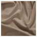 Jersey Lycra prostěradlo Andrea Simone boxspring - Taupe Gray (17-0808) Rozměr: 140 x 200