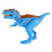 Dinosaurus T-Rex plast 18cm na baterie se zvukem se světlem