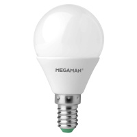 Megaman LED žárovka E14 kapka 3,5 W, teplá bílá, stmívatelná