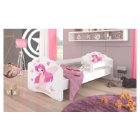 Dětská postel s obrázky - čelo Casimo bar Rozměr: 140 x 70 cm, Obrázek: Víla