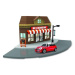 Bburago 1:43 BBURAGO CITY, Kiosk Store