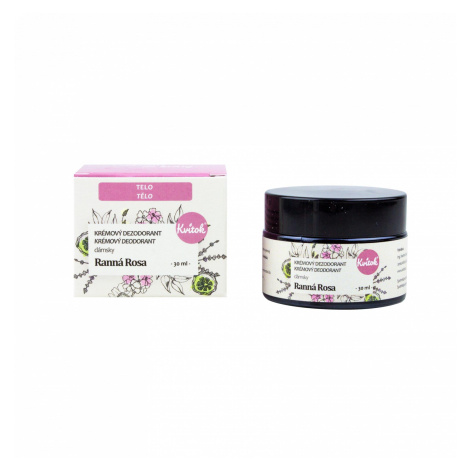 Kvitok Dámský krémový deodorant Ranní rosa 30 ml