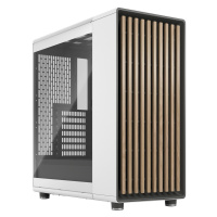 Fractal Design North Chalk White TG Clear Tint/Midi Tower/Transpar./Bílá