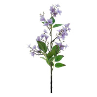 Větev divoká růže umělá purpurová 52cm