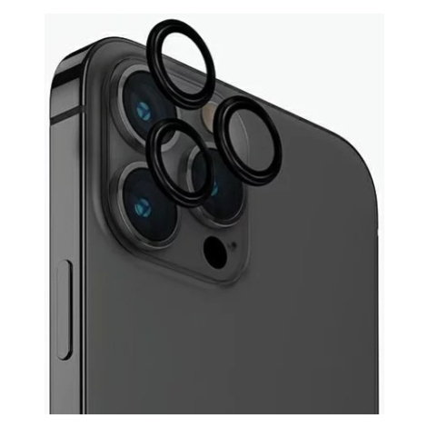 Ochranné sklo UNIQ Optix Aluminum Camera Lens Protector iPhone 15 Pro Max 6.7" midnight black gl