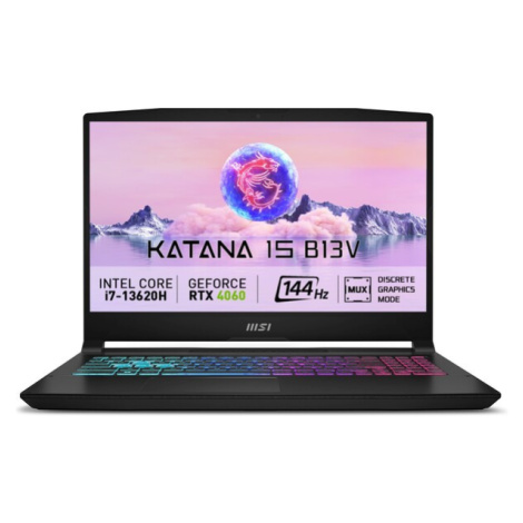 MSI Katana 15 B13VFK-292CZ Černá