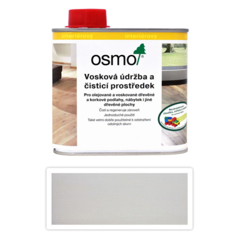 OSMO Vosková údržba a čistící prostředek 0.5 l Bílý 3087